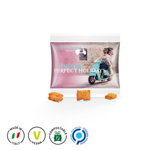 Pizza Snack Miditüte, kompostierbare Folie