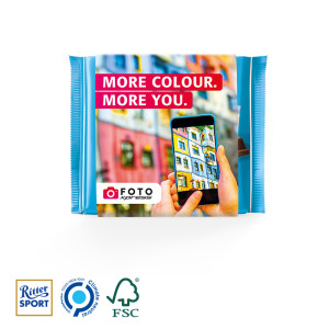 Ritter SPORT 100g mit Papierbanderole, Alpenmilch