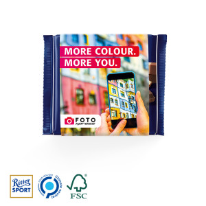 Ritter SPORT 100g mit Papierbanderole, Nugat
