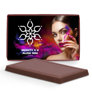 Schokoladen Täfelchen zuckerreduziert