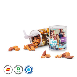 Snack Dose, Gebrante Mandeln/ Erdnüsse  