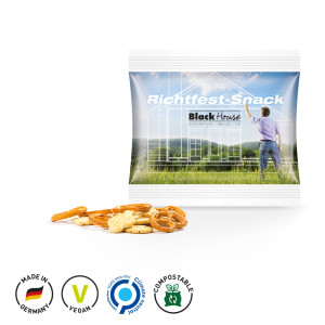 Snack Miditüte, Knabber Mix, kompostierbare Folie