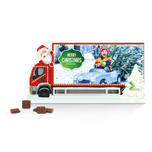 Heidel - System Adventskalender, Standardform "Weihnachtstruck