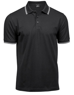Men´s Luxury Stripe Stretch Polo