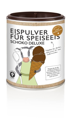 Eispulver M Dose Schoko Deluxe und Vanille (120g/110g)