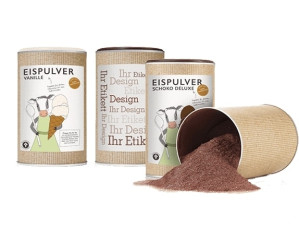 Eispulver XL Dose Schoko Deluxe und Vanille (260g/238g)