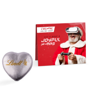 Lindt - Werbekarte Midi Lindt Herz
