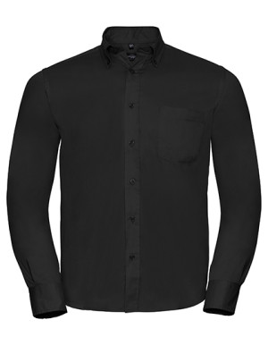 Men`s Long Sleeve Classic Twill Shirt