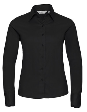 Ladies` Long Sleeve Classic Twill Shirt