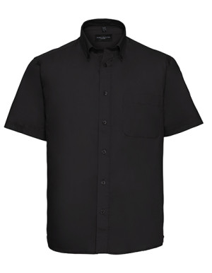 Men`s Short Sleeve Classic Twill Shirt