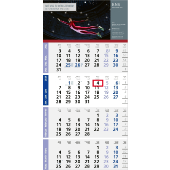 Einblatt-Monatskalender Logic 4 Post A bestseller