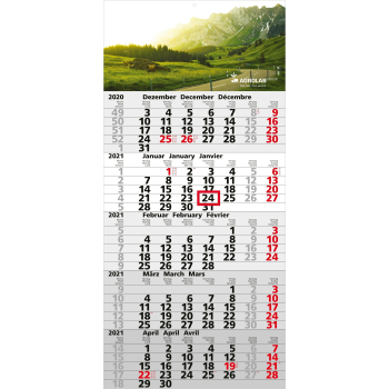Einblatt-Monatskalender Quintus 5 bestseller