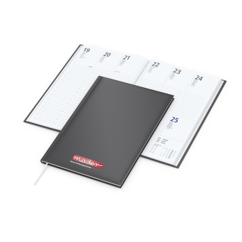 x.press Terminkalender und Hybrid-Wochentimer Media Future, Siebdruck-Digital x.press