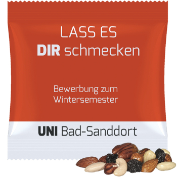 Bio Studentenfutter, ca. 30g, Maxi-Tüte