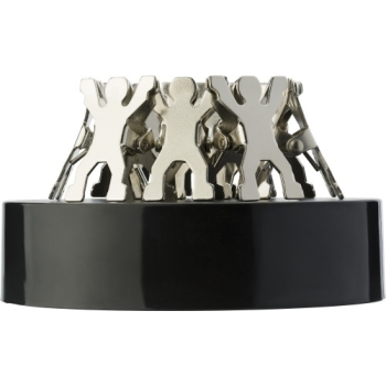 Memohalter 'People' aus ABS-Kunststoff/Metall