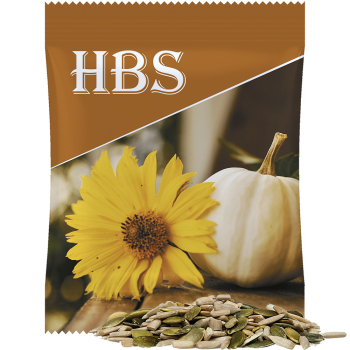 Bio Kürbis und Sonnenblumenkerne, ca. 15g, Midi-Tüte