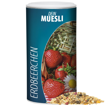 Bio Müsli Erdbeerchen, ca. 150g, Pappdose Medium