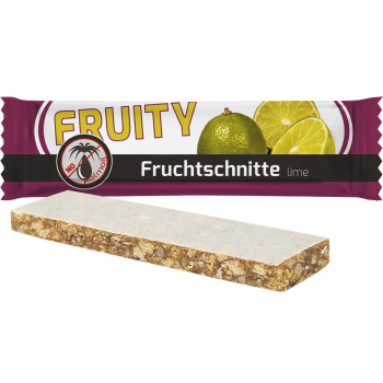 Fruchtschnitte Limette, ca. 23g, Flowpack