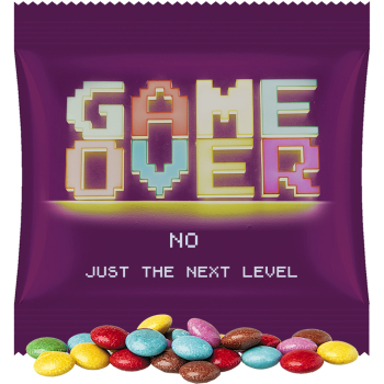 Bunte Schokolinsen, ca. 7g, Mini-Tüte