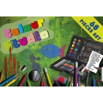 Kinder-Zeichenset 'Color-Studio' aus Kunststoff