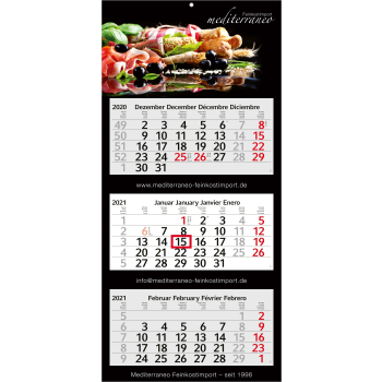 x.press Organisationskalender Profil 3 x.press