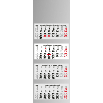 Mehrblock-Monatskalender Quadro Light 4 bestseller