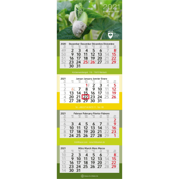 Mehrblock-Monatskalender Profil 4 bestseller