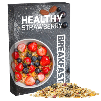 Bio Müsli Erdbeerchen, ca. 50g, Faltschachtel