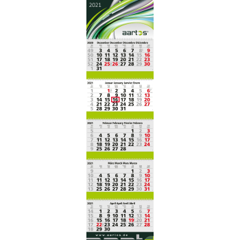 Mehrblock-Monatskalender Grande Wire-O 5 bestseller