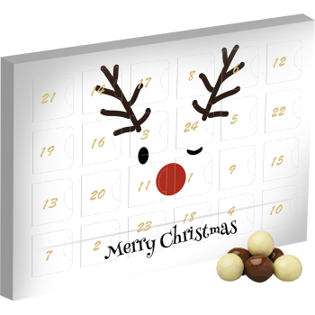 Bio Knusperkugeln-Mix, ca. 50g, Adventskalender Mini