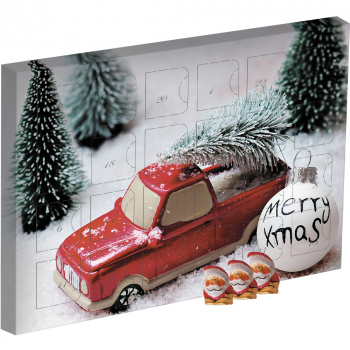Mini Schoko-Weihnachtsmänner, ca. 120g, Adventskalender Mini+