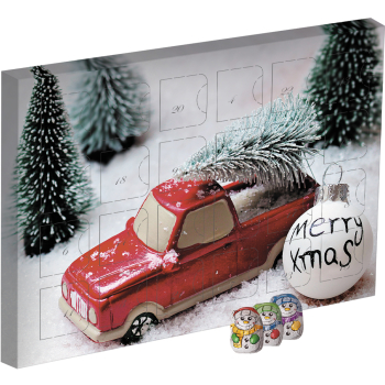 Mini Schoko Schneemänner, ca. 120g, Adventskalender Mini+