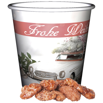 Feuergebrannte Mandeln, ca. 40g, Snackbecher Mini