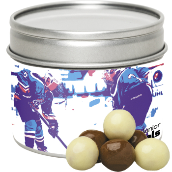 Bio Knusperkugeln-Mix, ca. 45g, Metalldose mit Sichtfenster