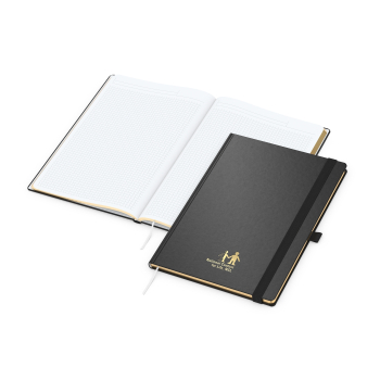 Business-Notizbücher - fest gebunden Gold-Book A4 bestseller