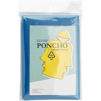 Poncho 'Wet' aus PEVA