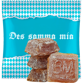 Bayrisch Malz Bonbons, ca. 7g, Mini-Tüte