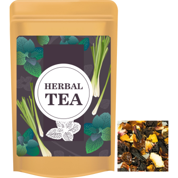 Früchtetee Blutorange, ca. 20g, Standbeutel Mini