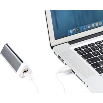 Powerbank 'Tryline' aus ABS-Kunststoff