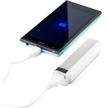 Powerbank 'Qualityline' aus Aluminium