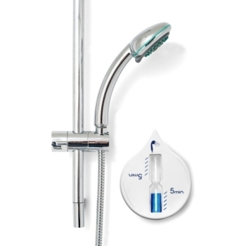 Duschuhr 'Shower' aus Kunststoff