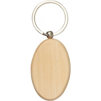 Schlüsselanhänger 'Holzy' aus Holz
