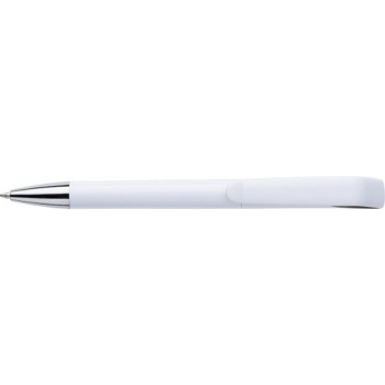 Kugelschreiber 'White Swan' aus Kunststoff