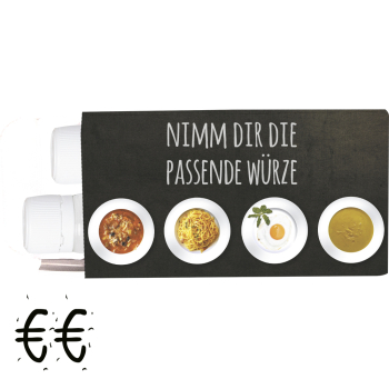 verschiedene Gewürzmischungen (€€), 10-16g, 2er Set Sweet Dose Slim in Faltschachtel