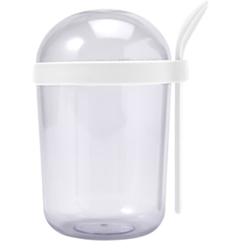 Joghurt und Müsli Becher 'On the way' aus Kunststoff