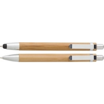 Kugelschreiber-Set 'Bamboo' aus Bambus