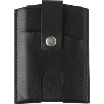 Kreditkartenbörse ‘Clap’ aus Spaltleder