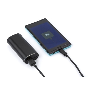 Powerbank 'Listen Up' mit zwei Wireless Kopfhörern