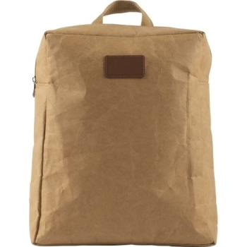 Laminierter Papierrucksack 'Buddy' mit Isolierfunktion
