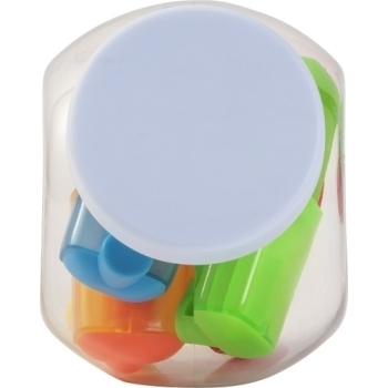 Textmarker 'Sweets' im Glas mit Deckel